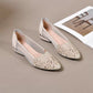 Damen Chunky Heel Slip-On Schuhe
