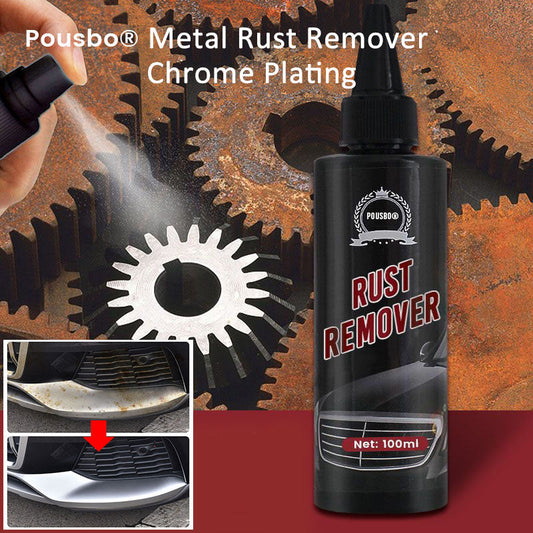 Pousbo® Metall Chrom Beschichtung Rost Entferner