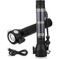 🎁Nice Gift🥳 10 in 1 solarbetriebene, taktische und multifunktionale Taschenlampe