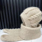 🎅Damen Verdickter Warmer Einteiliger Hutschal🎁
