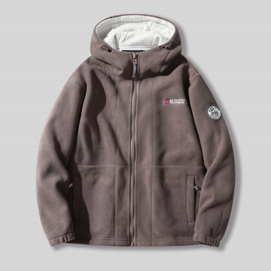 🎁✨ 50% OFF Christmas Pre-Sale 🎊 Reversible Warm Hooded Jacket für Herren