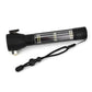 🎁Nice Gift🥳 10 in 1 solarbetriebene, taktische und multifunktionale Taschenlampe