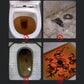 Hochdruck-Toilette entstopft einen Schuss!