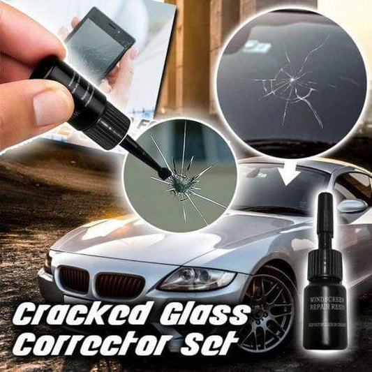 Reparationssatz für zerbrochenes Glas
