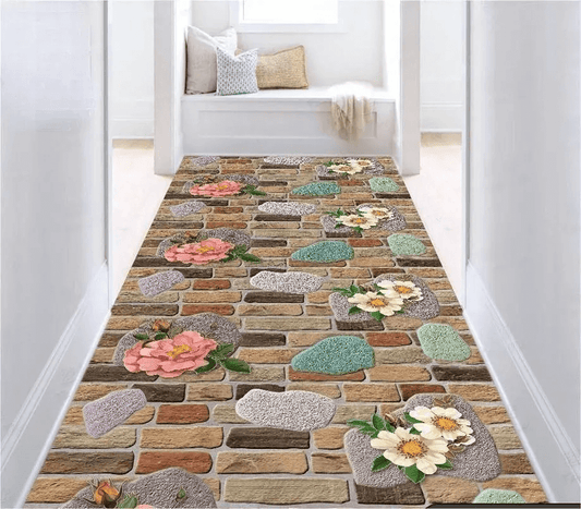 Floral Floor Cuttable 3D Matte