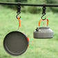 🎅🔥Heißer Verkauf 55,98 $🎉🎄Aluminium-Outdoor-Camping-Kochgeschirr-Set (54 % RABATT)