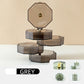 🎊Ideales Geschenk🎊 - Transparenter, drehbarer Schmuck-Organizer