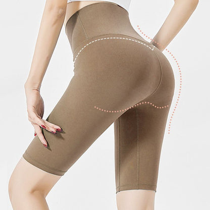 🎊Nice Gift for Her!🎊 Women's Seamless High Waist Butt Lift Workout Shorts