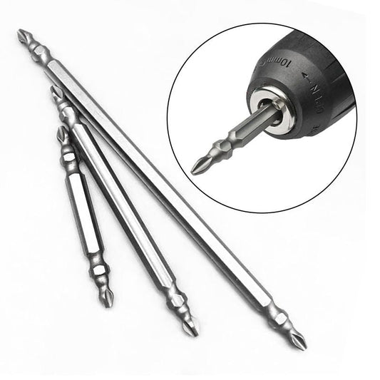 3 magnetische Doppelkopf-Schraubendreher-Bits