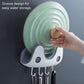 🎊Weihnachts-Superrabatt🎊Wall Mounted Double Layer Punch Free Pot Lid Rack