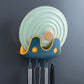 🎊Weihnachts-Superrabatt🎊Wall Mounted Double Layer Punch Free Pot Lid Rack