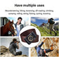 Gift Choice - Men's Canvas Nylon Smooth Buckle Alloy Belt