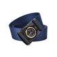 Gift Choice - Men's Canvas Nylon Smooth Buckle Alloy Belt
