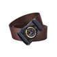 Gift Choice - Men's Canvas Nylon Smooth Buckle Alloy Belt