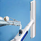 Double-sided spray expansion window cleaner